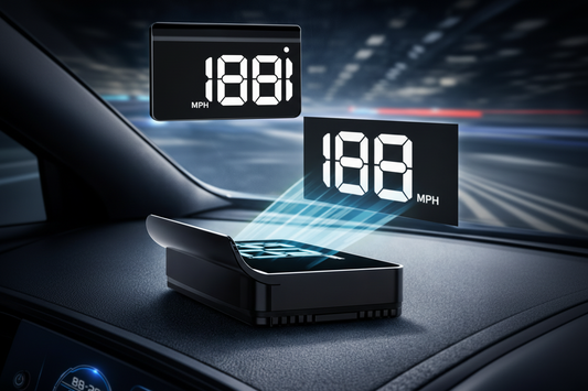 GPS Speed Display – Smart Heads-Up HUD System