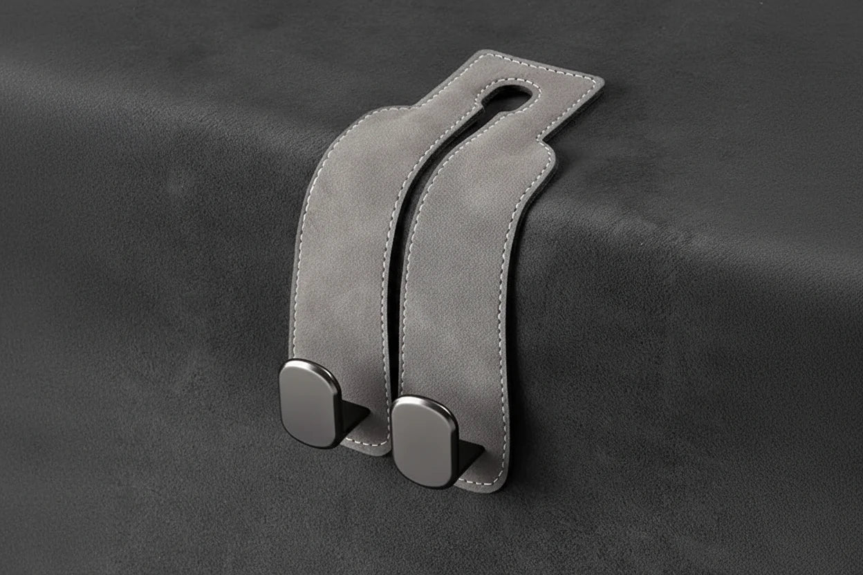 Universal Car Seat Back Double Hooks