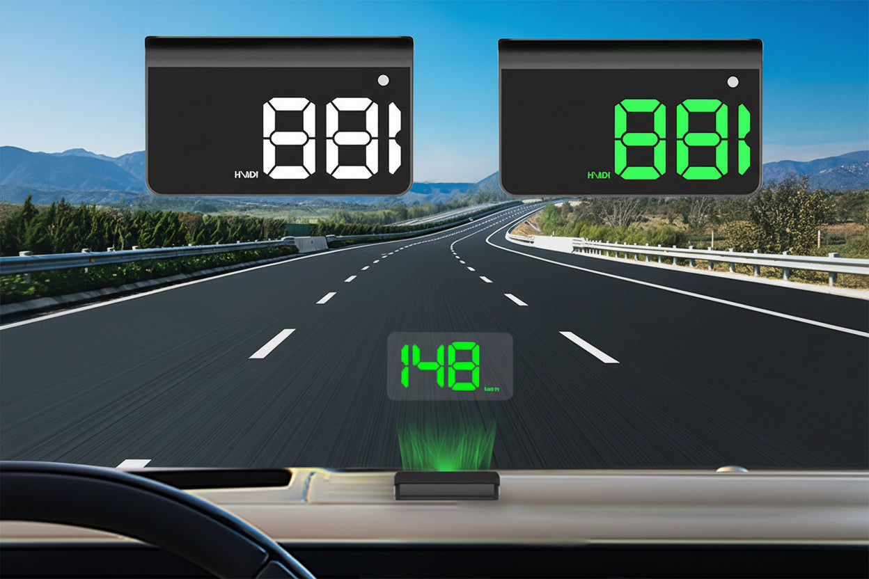 GPS Speed Display – Smart Heads-Up HUD System