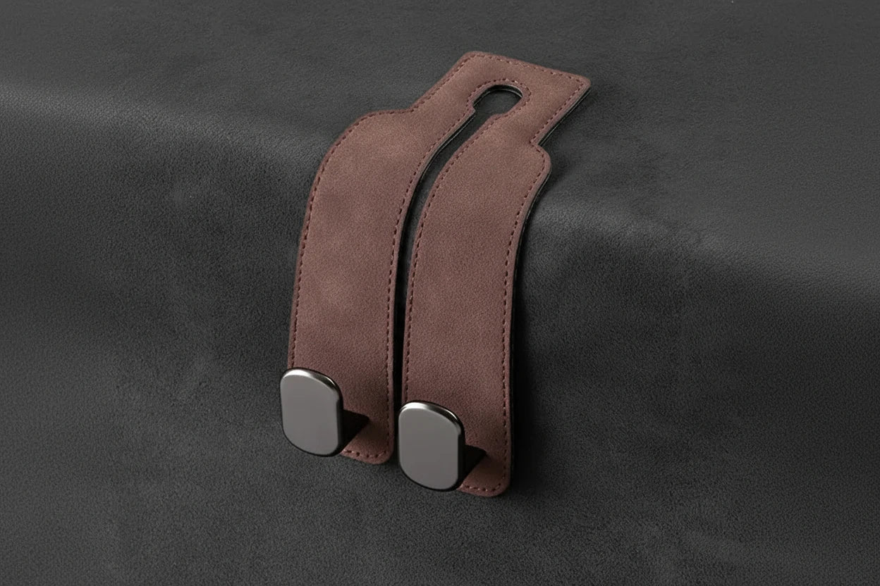 Universal Car Seat Back Double Hooks
